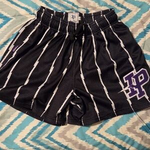 Inaka Power Black and White Athletic Shorts